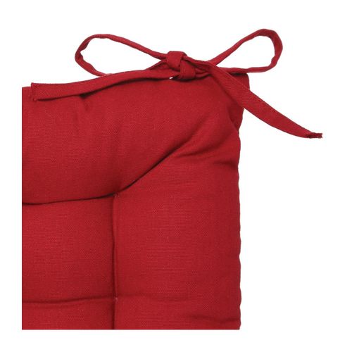 Galette De Chaise Rouge 38x38