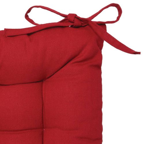 Galette De Chaise Rouge 38x38