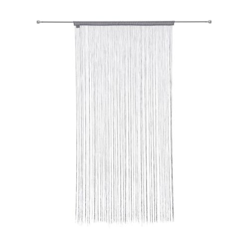 Rideau Fil Gris 90 X 200 Cm Densité Optimale