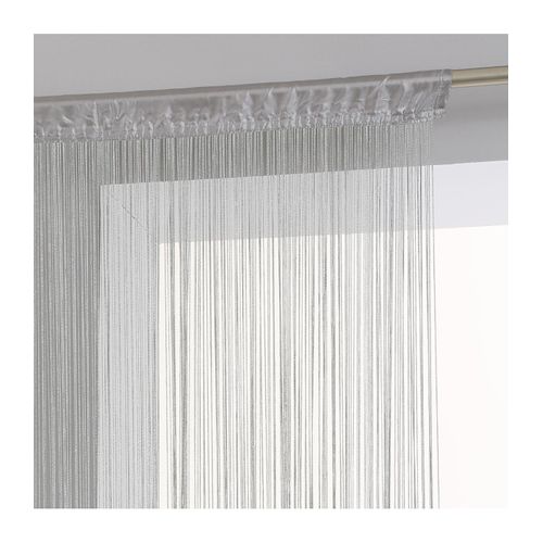 Rideau Fil Gris 90 X 200 Cm Densité Optimale
