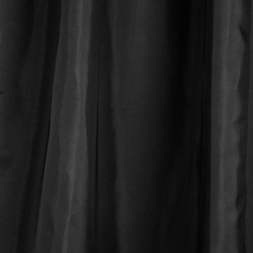 Rideau De Douche Noir 180 X 200 Anneaux Inclus