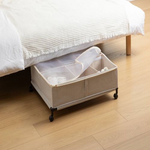 Housse Pour Vêtements Dressy Plus L66cm Beige