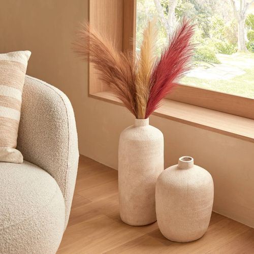 Vase Romia Beige H43,5cm