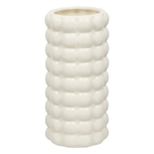 Vase boules H. 23 cm SKY Blanc ou bleu ciel