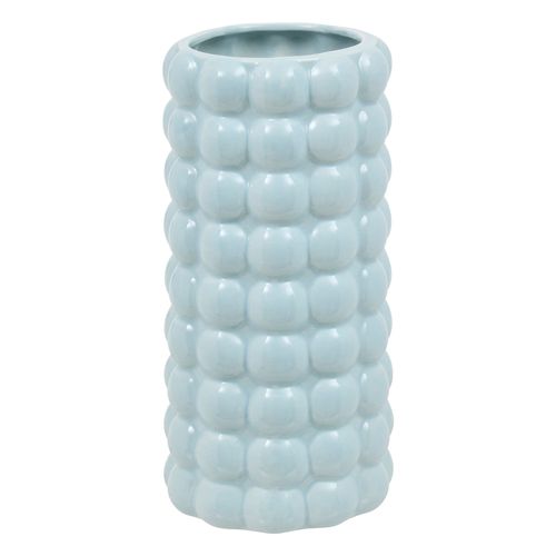 Vase boules H. 23 cm SKY Blanc ou bleu ciel