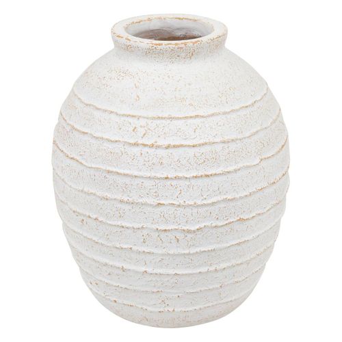 Jarre Romia Blanc H38cm