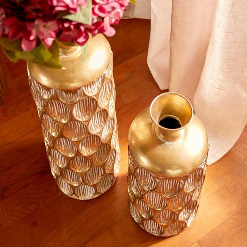 Vase Belli Doré H41cm