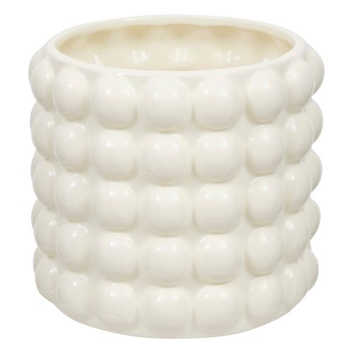 Cache-pot boules D. 16 cm SKY Blanc ou bleu ciel