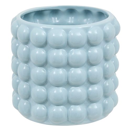 Cache-pot boules D. 16 cm SKY Blanc ou bleu ciel