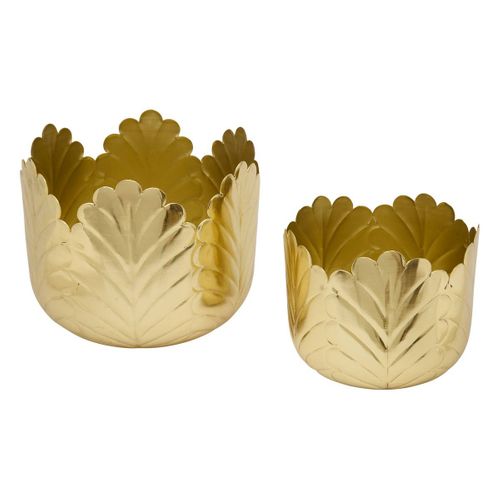 Cache-pot Belli Doré 21x18cm