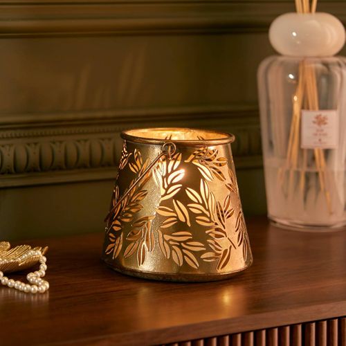 Lanterne Belli Doré 17x15,2cm