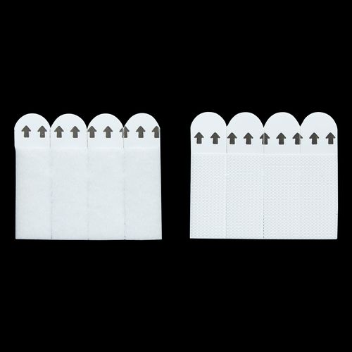 Bande fixation murale X8 2kg - Blanc