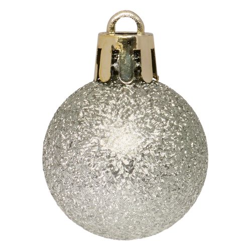 Déco De Sapin De Noël Kit 60 Pièces Assortiment De Boules Et Cimier - Nuance Rose Et Vert