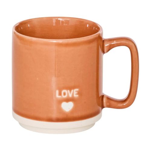 Lot De 4 Mugs Sur Rack "relax" 34cl Multicolore