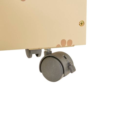 Coffre De Rangement Enfant Scott Beige 48x42cm