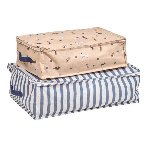 Lot De 2 Housses De Rangement Zippy L22xp22xh20cm