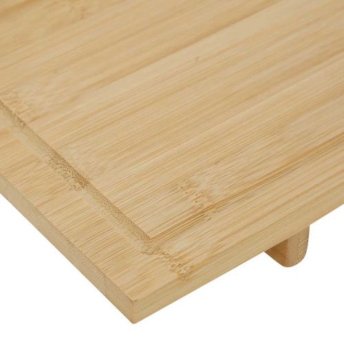Planche De Présentation Sur Pied En Bambou "rio" 60cm Naturel