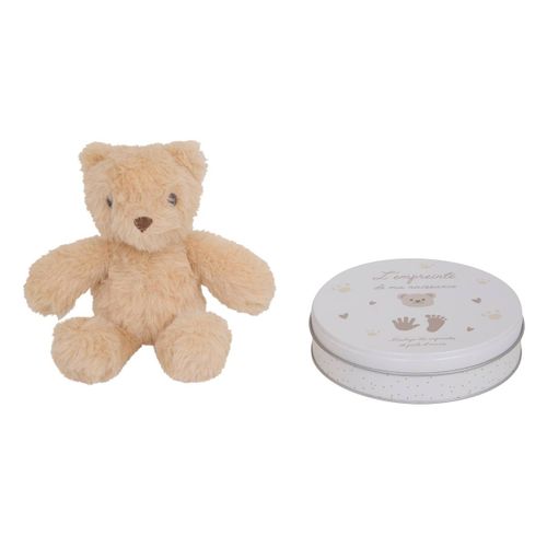 Coffret Moulage Empreinte Et Ours En Peluche
