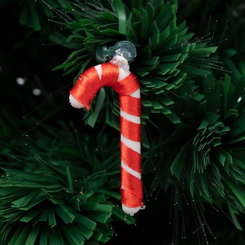 Sapin Lumineux Fibre Optique Mannelé 37 LED H.90cm