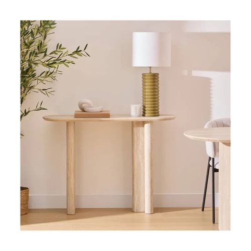 Console Anaya 110 Cm Mdf Effet Travertin Atmosphera