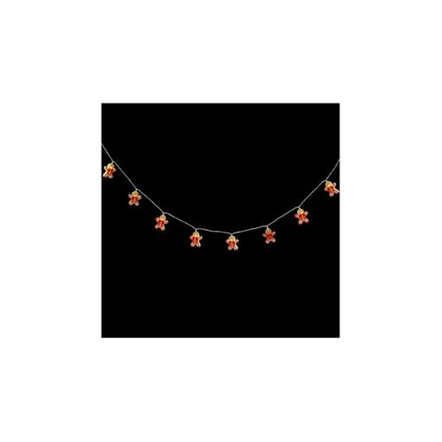 Guirlande Lumineuse Pain D'épice 10 LED Blanc Chaud L 135 Cm