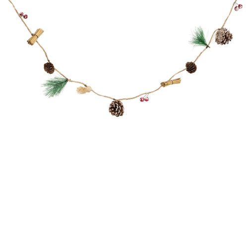 Guirlande Lumineuse Intérieur Déco Nature 20 LED Blanc Chaud L 220 Cm