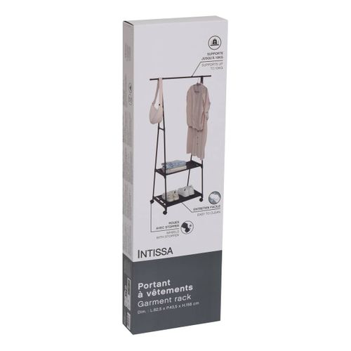 Portant à Vêtements Intissa Noir