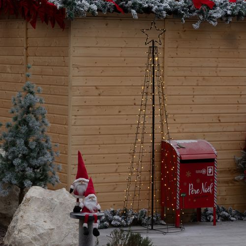 Déco De Noël Extérieure Sapin 320 LED 190 Cm