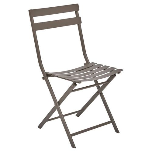 Chaise Métal Pliante Greensboro Café Hespéride