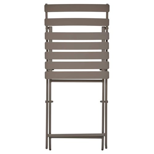 Chaise Métal Pliante Greensboro Café Hespéride