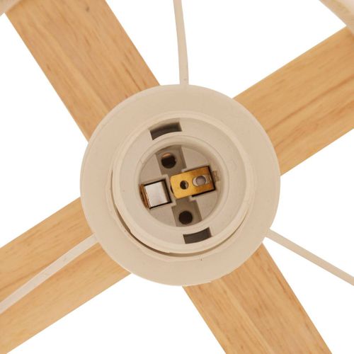 Lampe à Poser Champignon Secteur Rafa Beige H37cm