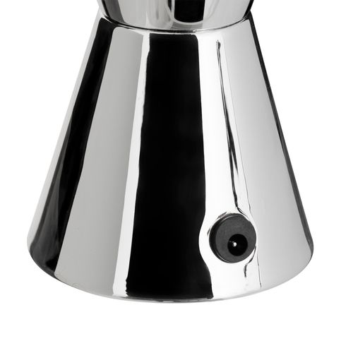 Lampe à poser H. 36,5cm LAVA Argenté