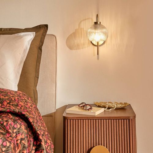 Applique Krys 30 Cm Métal Doré Atmosphera