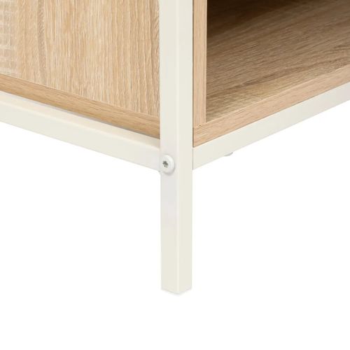 Chevet 1 Tablette 1 Niche Curvy Beige 5five