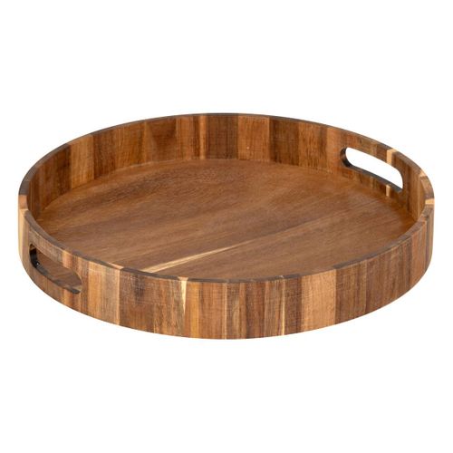Plateau Rond D35cm Acacia