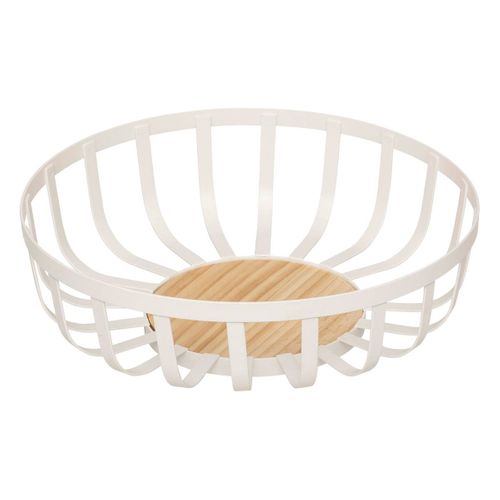 Corbeille à Fruits Balm L28cm Blanc