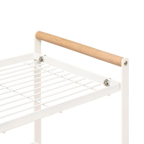 Etagère 2 Niveaux Balm Blanc L33cm