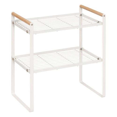 Etagère 2 Niveaux Balm Blanc L33cm
