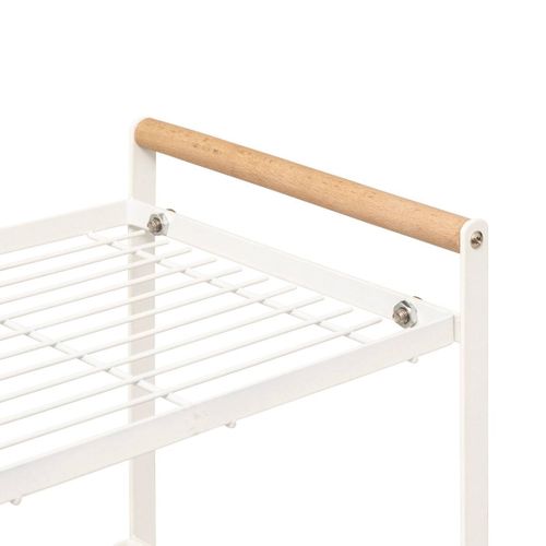 Etagère 2 Niveaux Balm Blanc L42cm