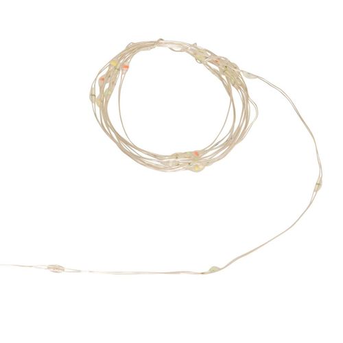 Guirlande Lumineuse Intérieur 40 LED Multicolore Sur 2 Mètres