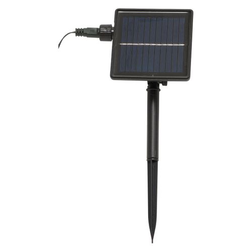 Guirlande Lumineuse Solaire 50 LED Blanc Chaud 5 Mètres Et 8 Jeux De Lumière