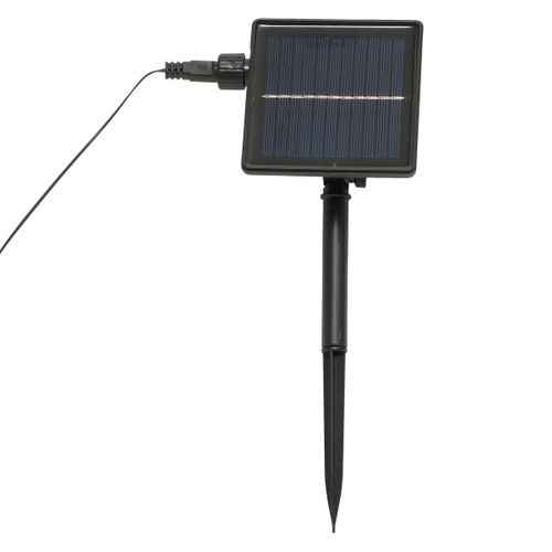 Guirlande Lumineuse Solaire 200 LED Blanc Chaud 20 Mètres Et 8 Jeux De Lumière