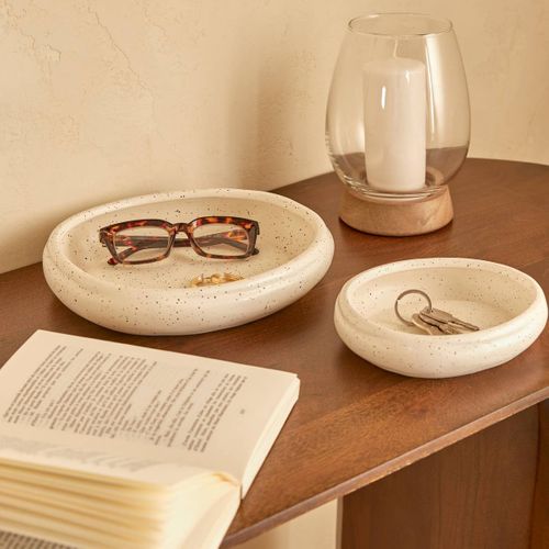 Vide-poche Wonja Blanc 25x22cm