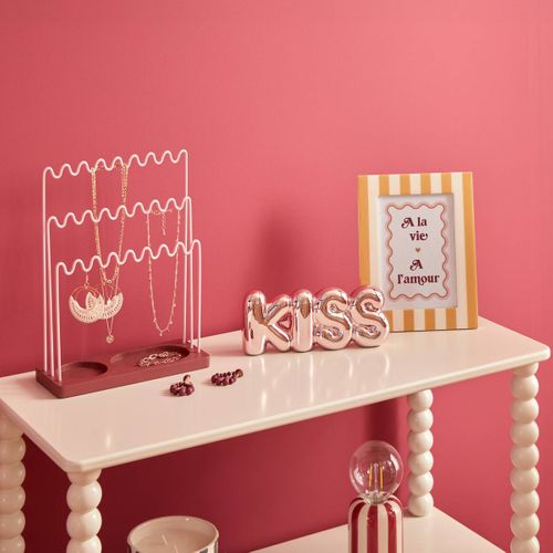 Porte-bijoux Cherie 23x9,5cm - Rouge