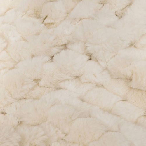 Plaid XL Imitation Fourrure "adriel" 180x230cm Beige