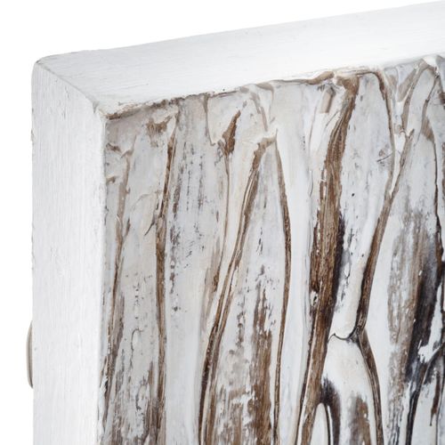 Miroir Bois Relief
