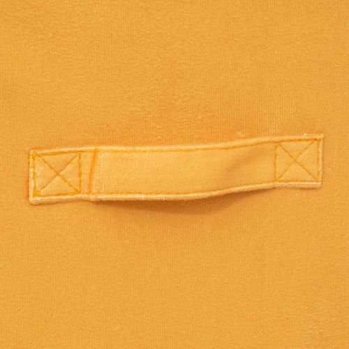 Boîte De Rangement En Velours Jaune 31 X 31 X 31 Cm