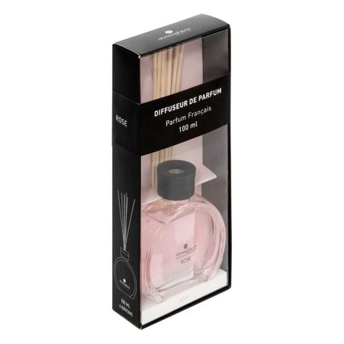 Diffuseur De Parfum Rose 100 Ml Avec 6 Bâtonnets