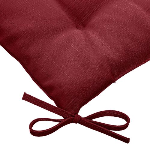 Galette De Chaise D'extérieur Korai - 40 X 40 Cm - Bordeaux