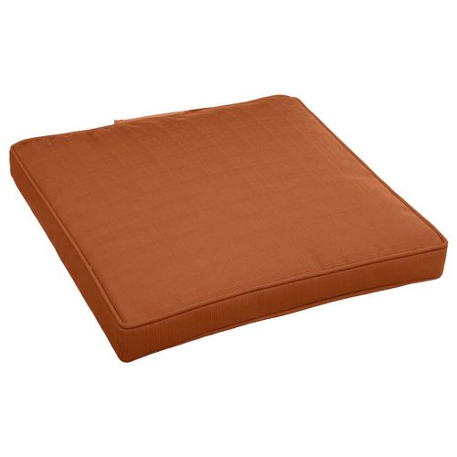 Galette De Chaise D'extérieur à Scratch Korai - 40 X 40 Cm - Marron Terracotta